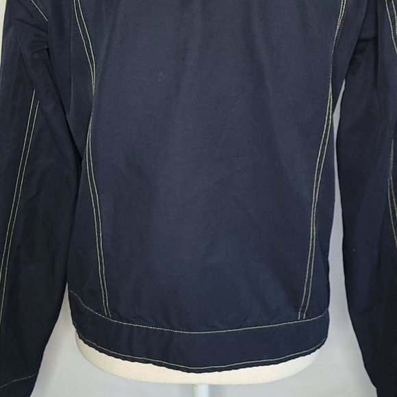 NIKE ▪︎ GIRL'S NAVY BLUE LIGHTWEIGHT JACKET ▪︎ SIZE L (12-14) - Picture 6 of 9